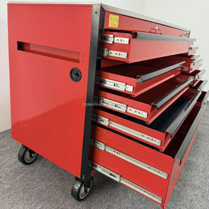 Boîte à outils roulante professionnelle CE à 15 tiroirs, solution de rangement personnalisable OEM pour <span class=keywords><strong>garage</strong></span>, entrepôt, boîte à outils roulante - Product Image 4