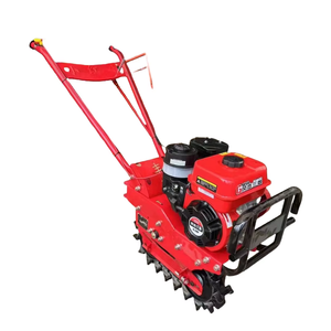 Offre Spéciale à chenilles unique Mini Power 180 Tracteur à 2 roues Charrue en caoutchouc pour terres agricoles Chaîne Tranchage Désherbage Semis - Product Image 1