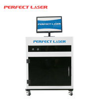 Printer Foto 2D/3D Presisi Tinggi, Ukiran Laser Kristal Kustom, Gantungan Kunci Trofi Kubus Kaca, Pengukir 3D untuk Hadiah Pernikahan
