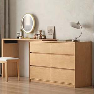 Customizable Modern Indoor and Outdoor Hotel Furniture Bedroom and Bathroom Set Wood <b>Bed</b> & <b>Table</b>-<b>for</b> Apartments - Product Image 1