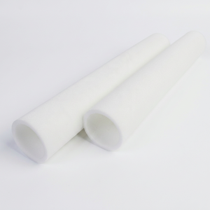 Manufacturers' <b>Plastic</b> PE Cylinder White Smooth Outer Surface Water Filters 1-20 Micron 200L/Hour Industrial Water Treatment - Product Image 1