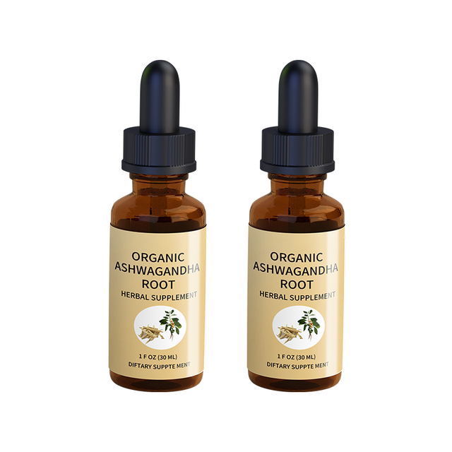 High Quality Green Peptide Ashwagandha Extract Oral Liquid Drops Sleep Herbal Supplement Improve Memory & Sleep 60ml