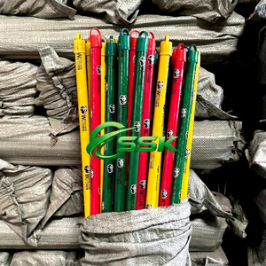 Vietnam Wholesale <b>PVC</b> Plastic Eucalyptus Wood Broom 2 1 Rotatable Ergonomic Toilet Use ASIA WOOD Factory Price Bulk Packing - Product Image 3