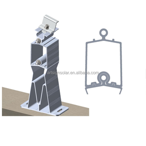 Signe d'art Toit plat Pv Supports de montage Dôme en D lesté Montage <span class=keywords><strong>solaire</strong></span> Structure de <span class=keywords><strong>panneau</strong></span> photovoltaïque - Product Image 2