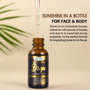Gotas Bronceadoras Naturales de Suministro del Fabricante, Gotas Bronceadoras Bebibles para una Solución de Bronceado <span class=keywords><strong>Oral</strong></span> y Tópica Versátil - Product Image 3