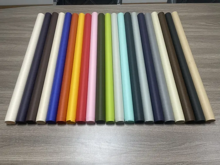 Qiang Qiang paper Raw wood pulp colored wrapping paper specialty paper for with roll