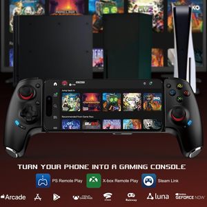 Control de Juego Inalámbrico Extensible AB02 AoBing, Control de Juego Telescópico, Joystick para Juegos Android, para Móviles IOS y Switch - Product Image 5