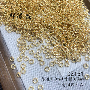 Qunlvsheng S925 Sterling Silver Twisted <b>Rings</b> For Jewelry Making Beads Spacer DIY Bracelet Necklace Findings - Product Image 4