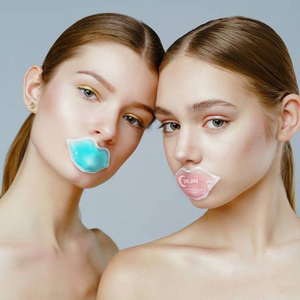 Compresse de gel pour les lèvres, réutilisable, non toxique, flexible, de haute qualité, certifiée CE, pour les cliniques esthétiques, les gonflements, les ecchymoses, le soulagement de la douleur - Product Image 2