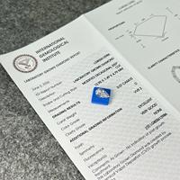 Diamant de laboratoire de haute qualité Messi Gems Factory Stock, certifié IGI, 3,07 ct, D VVS2, taille décagonale modifiée, véritable diamant cultivé en laboratoire