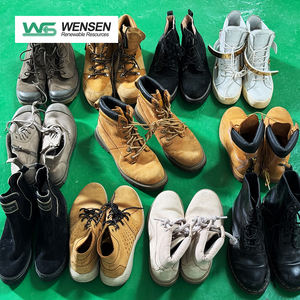 Scarpe usate di alta qualità con marchio originale vecchio abbigliamento da lavoro stivali da passeggio stile Casual scarpe classiche alla moda stivali da uomo - Product Image 2