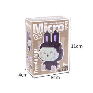 Nuovi Mini Blocchi da Costruzione con Piccole Particelle Compatibili con <span class=keywords><strong>Lego</strong></span>, Giocattoli Assemblabili per Bambini, Scatola a Sorpresa, Produttore di Giochi Portatili - Product Image 5