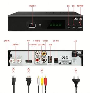 Récepteur <span class=keywords><strong>satellite</strong></span> TV décodeur FTA DVB MPEG H264 DVB S2 <span class=keywords><strong>HD</strong></span> SAT - Product Image 4