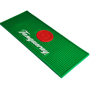Customizable <b>Silicone</b> PVC Bar Mat Rubber Beer Spill <b>Pad</b> Pub Rail Mat Drip Tray Non Slip Counter Service Mat Table Mat Placemat - Product Image 2