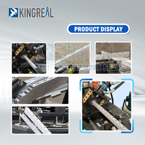 Kim loại baffle Dải Trần tàu sân bay làm cho máy treo thả trần cuộn hình thành máy kim loại Trần tàu sân bay máy - Product Image 6