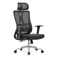 Chaise de bureau moderne, fauteuil de direction, chaise de patron, chaise de bureau inclinable