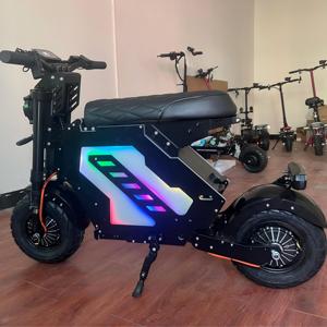 Scooter Eléctrico Plegable para Adultos GT-R8 NFC de 10000W 15000W con Motor Dual, Batería Extraíble de 72V/40Ah/50Ah y Ruedas de 13 Pulgadas - Product Image 1