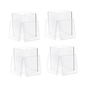 ตัวป้องกัน POP Swanky แบบวางซ้อนกันได้ 4 นิ้วกรณีแสดงของเล่น POP โล่พลาสติกแข็งใสพร้อมฝาปิดแบบถอดได้ - Product Image 4