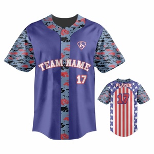 Maillot de baseball personnalisé pour hommes et femmes, respirant, cousu, antibactérien, à séchage rapide, uniforme de sport - Product Image 6
