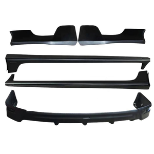 Kit de carrocería de coche para <span class=keywords><strong>Toyota</strong></span> Altis y para <span class=keywords><strong>Corolla</strong></span> 2014-2016 Kit de parachoques actualización gancho de remolque labio delantero labio trasero faldas laterales Material plástico - Product Image 3