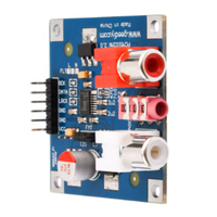 Modul Dekoder DAC PCM5102/PCM5102A 32Bit 384K, Papan Dekoder DAC PCM5102, Penganalisa Audio, Dekoder I2S, Pemutar