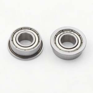 Rodamientos de Bolas Miniatura con Brida F623 F624 F625 F626 F627 F628 F629 ZZ de Acero Cromado GCR15, Impermeables y Lubricados con Aceite - Product Image 1