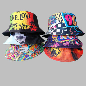 Chapeaux Bob Promotionnels Personnalisables Réversibles Classiques de Haute Qualité Nouveau Design Vente Chaude - Product Image 1