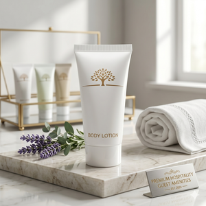 Champú de Hotel con Logotipo Personalizado, Artículos de Aseo de Viaje en Tamaño Mini, Botella Pequeña de Loción Corporal, Set de Acondicionador para el Cabello para Resort - Product Image 3