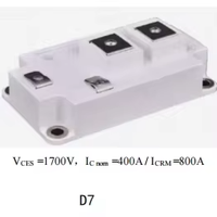 Module IGBT 1700V 400A à commutation simple, faibles pertes de commutation pour pilote de moteur, convertisseur haute puissance et onduleur