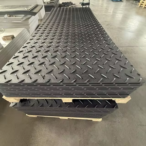 Plaques de protection de sol temporaires <span class=keywords><strong>en</strong></span> PE de haute qualité 4x8 pieds pour machines lourdes et pelouses - Product Image 6
