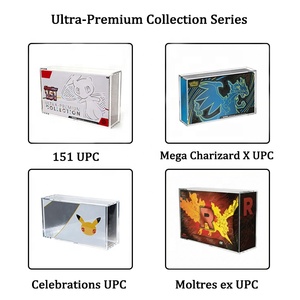 Boîte de présentation magnétique en acrylique personnalisable et anti-poussière, idéale pour le rangement et la protection des cartes Pokémon UPC et des coffrets cadeaux de festival - Product Image 6