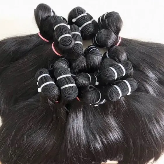 Remy hair 100 double drawn virgin cuticle aligned human hair cheap raw virgin malaysian hair malaysian