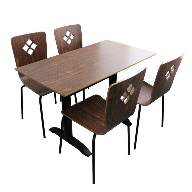 Table À Manger Ensembles Scolaires Relax En Bois Courbé Utilisé Étudiant À Manger Bureau Cherner Enfants Chaise de Restaurant