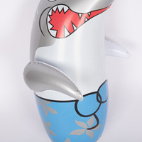 Requin gonflable en PVC personnalisé, décoration d'événement, pour la publicité, publicité gonflable promotionnelle, wobbler