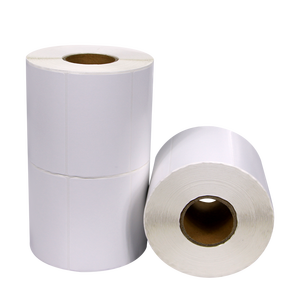 Sıcak Satış Kendinden Yapışkanlı Boş Beyaz Etiket Barkod QR Kod Fiyat Etiketi Su Geçirmez Yağ Geçirmez Yırtılmaz Etiket - Product Image 4