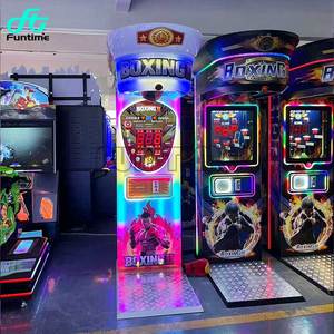Macchina da Boxe Arcade Elettronica a Monete per Giochi di Pugilato, Gioco di Potenza e Precisione - Product Image 4