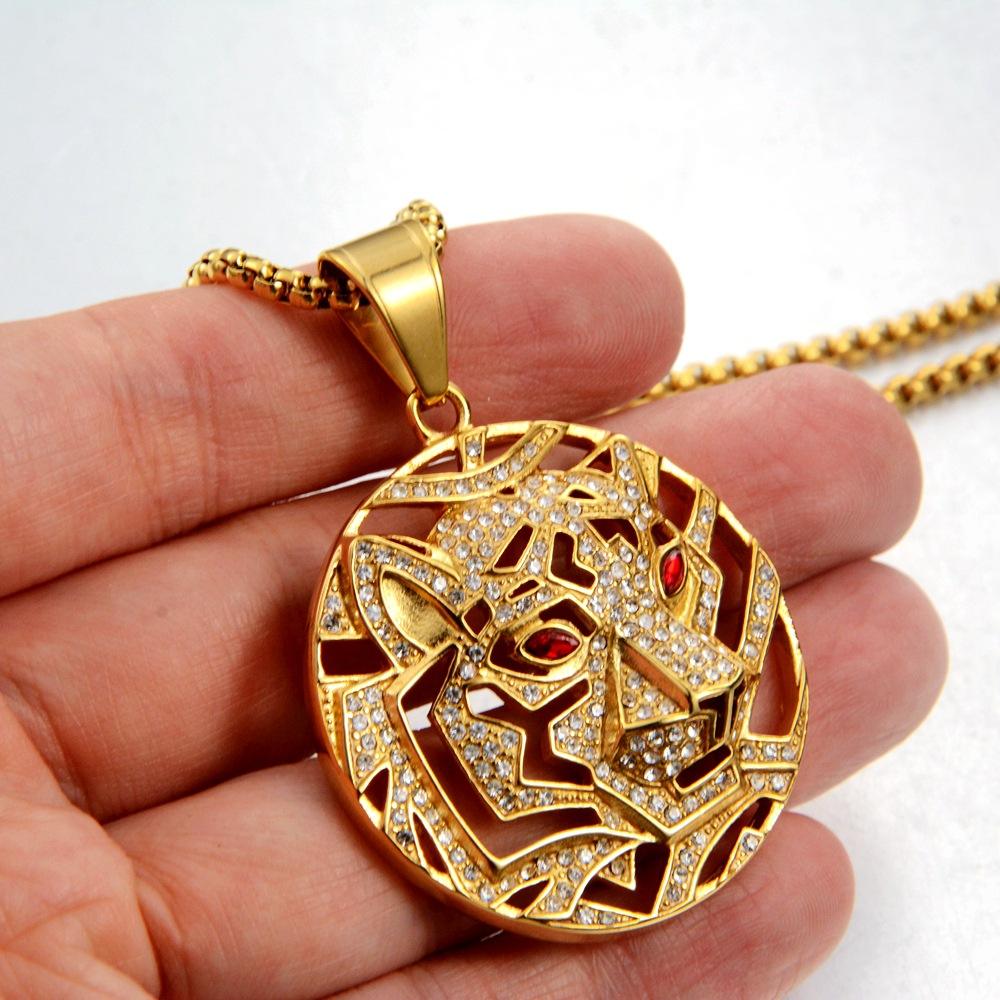 จี้เดี่ยวสีทองไม่มีโซ่