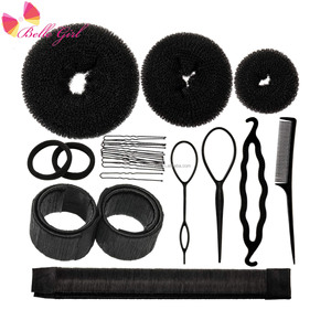 BELLEWORLD personalizar accesorios <span class=keywords><strong>de</strong></span> salón accesorios herramientas para el <span class=keywords><strong>cabello</strong></span> redes para el <span class=keywords><strong>cabello</strong></span> <span class=keywords><strong>de</strong></span> nylon estirables juego <span class=keywords><strong>de</strong></span> Peine <span class=keywords><strong>de</strong></span> cola y bollo <span class=keywords><strong>de</strong></span> donut para el <span class=keywords><strong>cabello</strong></span> - Product Image 1