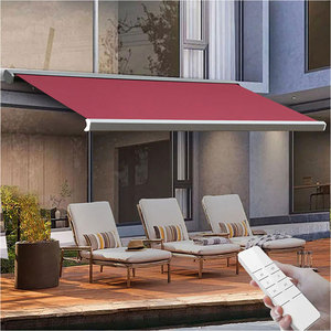 Toldo Retráctil Motorizado Eficiente con Brazo Curvo, Impermeable, Resistente al Viento, Protección UV, Parasol, Instalación Rápida y Gratuita - Product Image 1