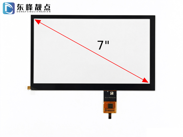 Customable 7 Inch  PCAP Capacitive Touch Panel for Industry, Education,human-computer Interaction