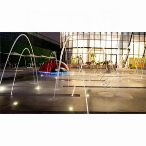 Fontaines à jets <span class=keywords><strong>d</strong></span>'<span class=keywords><strong>eau</strong></span> à flux laminaire continu avec lumières LED colorées en acier inoxydable 304 <span class=keywords><strong>pour</strong></span> l'extérieur, hôtels, parcs, étangs et piscines - Product Image 6