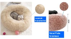 Lieferant Verkauf Grün Runde Form Katzen haus Gemütliche Ruhe Hundes ofa Wasch bares Bett Für Haustier Welpen Und Kitty - Product Image 5