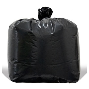 Black Plastic Garbage Bag Plastic Trash Bag Plastic Dustbin Liners General Packaging Black 55 Gallon Garbage Trash Rubbish Bag