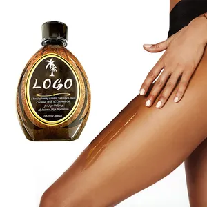 Private Label Professional Bräunung lotion Self Organic Paraben Free und Coconut Body Tanning Lotion OEM