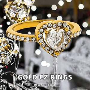 SHRILIKE JEWELS แหวนหมั้นเพชรรูปหัวใจโรแมนติก เพชรเพาะเลี้ยงในห้องปฏิบัติการ ทองคำแท้ 14K 1 กะรัต 2 กะรัต 3 กะรัต รับรองโดย IGI สำหรับวันครบรอบ - Product Image 3