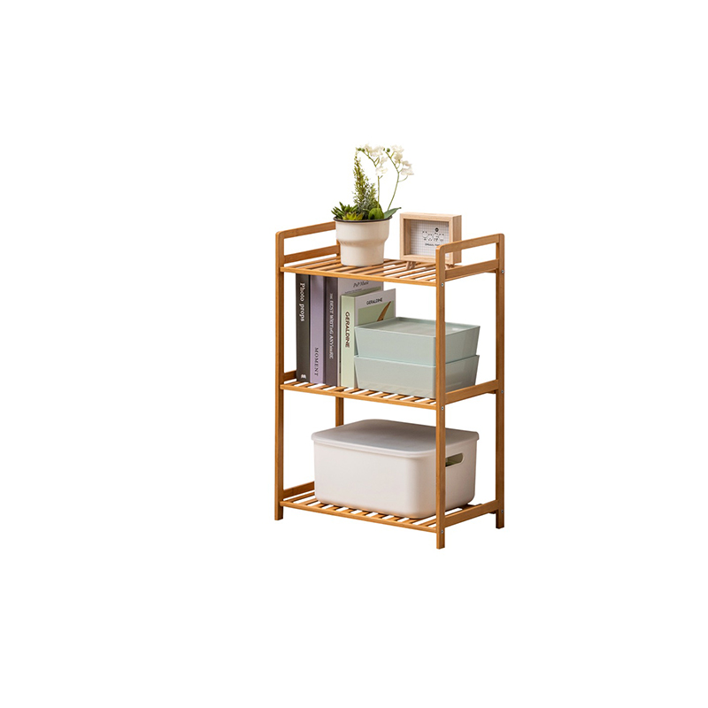 Floor-standing Simple Bookshelf Children's Student Storage Racks Bamboo Creative Book Shelf Bookcase