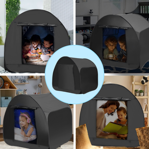 儿童感官帐篷 47.2 * 47.2 * 47.2 英寸 儿童平静角帐篷 感官角便携式弹出式遮光游戏帐篷 - Product Image 4