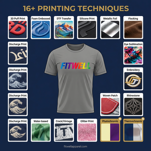 OEM Maßgeschneidertes Photochromes Thermochromes Farbwechselndes <span class=keywords><strong>T</strong></span>-<span class=keywords><strong>Shirt</strong></span> Auffällige Typografie UV-Empfindlich Wärmereaktives Doppeldruck Grafik-<span class=keywords><strong>T</strong></span>-<span class=keywords><strong>Shirt</strong></span> - Product Image 5