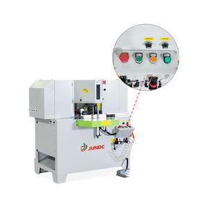 Sierra Circular de Doble Cabezal JUNDE 45 para Perfiles de Aluminio, 4400W, 220V/380V, Automática para Fabricación de Ventanas y Puertas - Product Image 2