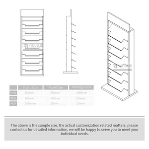 Thiết kế mới đá hiển thị plinth đá cẩm thạch số đứng tầng thường vụ gạch đá kim loại khung thạch anh hiển thị đứng - Product Image 6
